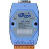 Addressable RS-485 to 3 x RS-232/RS-485 Converter with 1 Digital input and 7-Segment LED Display (Blue Cover)ICP DAS